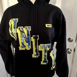 Black UNITY Hoodie by [Brand]